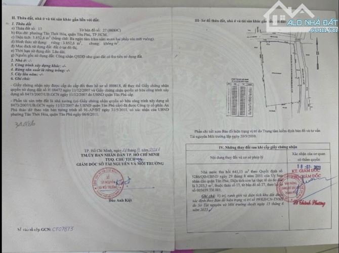 Bán nhà căn góc MT Kênh Tân Hóa Tân Phú 80x40m giá 220 tỷ TL (góc Nguyễn Trọng Quyền) - 9