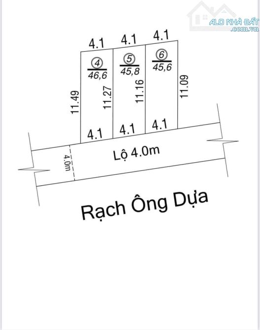 BÁN NỀN KHU PHỐ RẠCH ÔNG DỰA GIÁ CHỈ 850TR CÓ CẤP PHÉP XÂY DỰNG