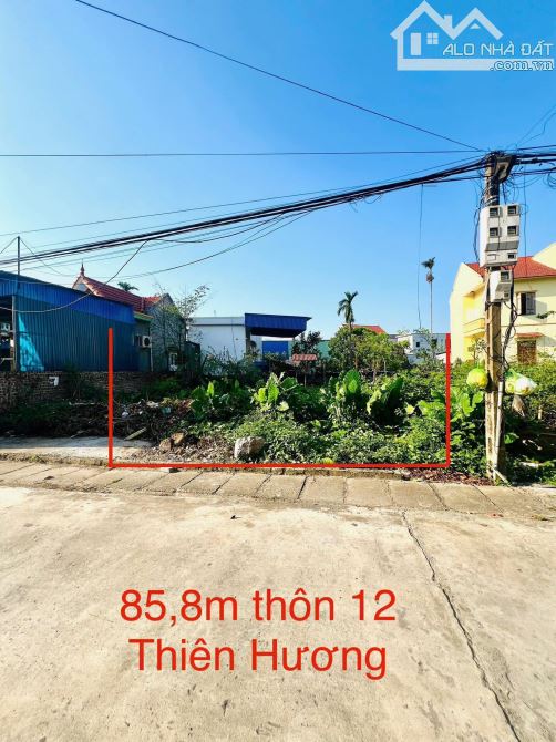 Chỉ 13tr/m2 đất Thiên Hương, Thuỷ Nguyên ô tô 7 chỗ quay đầu 👉 quá HỢP LÝ để ĐẦU TƯ