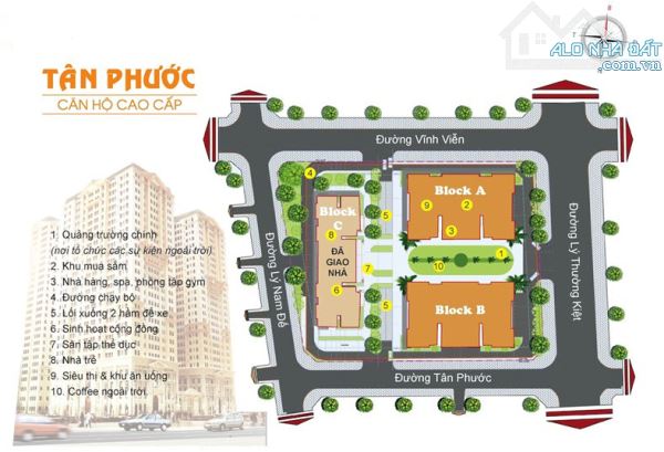 Bán Căn hộ Tân Phước Plaza, Lý Thường Kiệt, Quận 11, 71m2 2pn 2wc Giá 3,45 tỷ Bao hết - 5