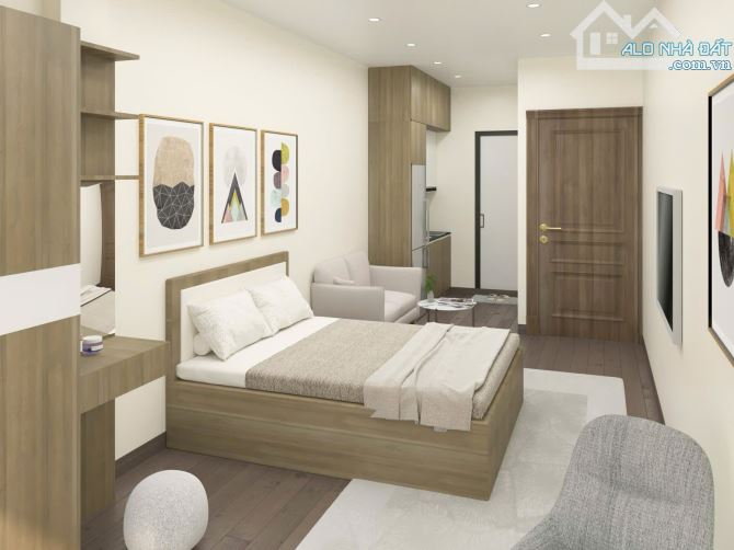 Bán Tòa Apartment Lô Góc, Ô tô tránh, Kinh doanh 100m2*9T giá 51.5 tỷ Lạc Long Quân, Cầu G - 7