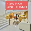 Bán nhà 3 tầng Sân Thượng 2PN Hẻm XH đỗ cửa Đường Hoàng Hoa Thám Bình Thạnh Giá 4tỷ.x SHR