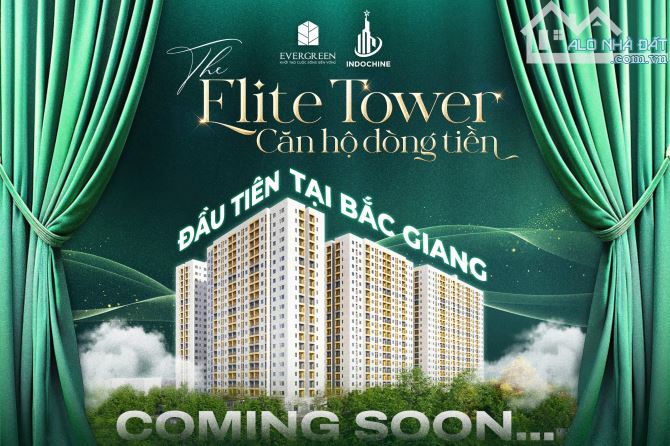 Mở Bán Chung Cư Thương Mại THE ELITE TOWER -EVERGREEN BẮC GIANG