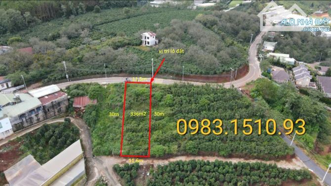 BÁN LÔ ĐẤT 2 MẶT TIỀN- 336M²-🌲MĂNGLIN- P7- ĐÀ LẠT