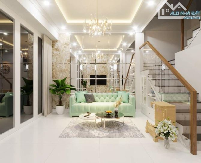 BÁN NHÀ MỚI ĐẸP FULL NỘI THẤT 4 TẦNG 42M2 4PN NGAY P13 NGUYỄN XÍ BÌNH THẠNH 6.3 TỶ