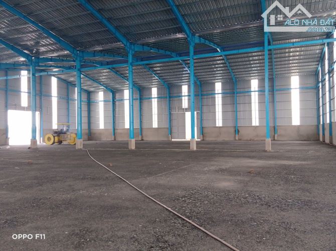 Cho thuê kho xưởng Hòa Khánh Tây, Đức Hòa, Long An,diện tích : 2.100m2 - 1