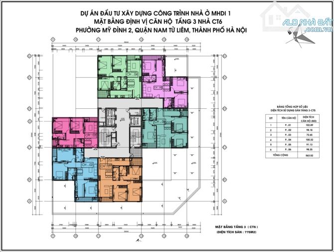 Bán gấp  căn 2 ngủ 4,2 tỷ tòa Ct5 Mhdi Lê đức thọ - 1