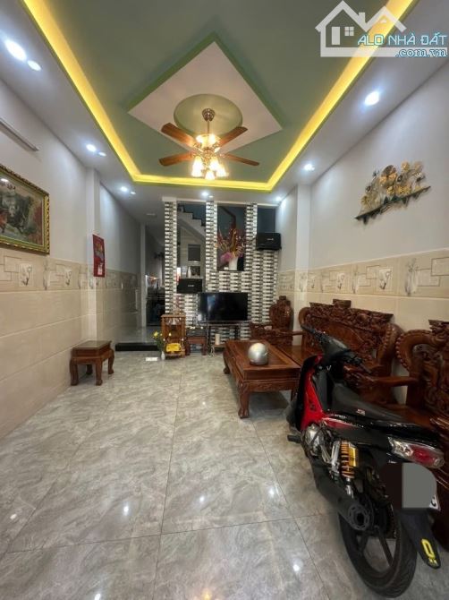 🏡 BÁN NHÀ TÂY THẠNH -  TÂN PHÚ GIÁP TÂN BÌNH - 56M² - 4 TẦNG BTCT GIÁ 6.5 TỶ (TL) - 1