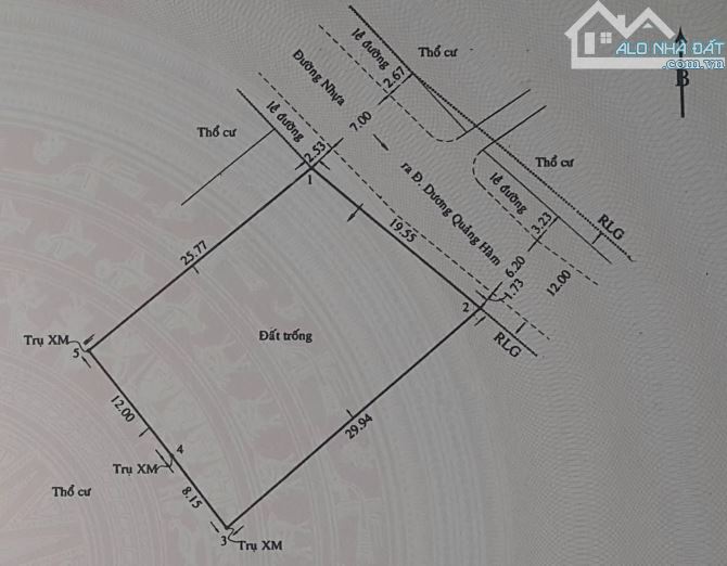 GÒ VẤP, BÁN LÔ ĐẤT DƯƠNG QUẢNG HÀM P6, DT 20 x 30m 547M2 - 2