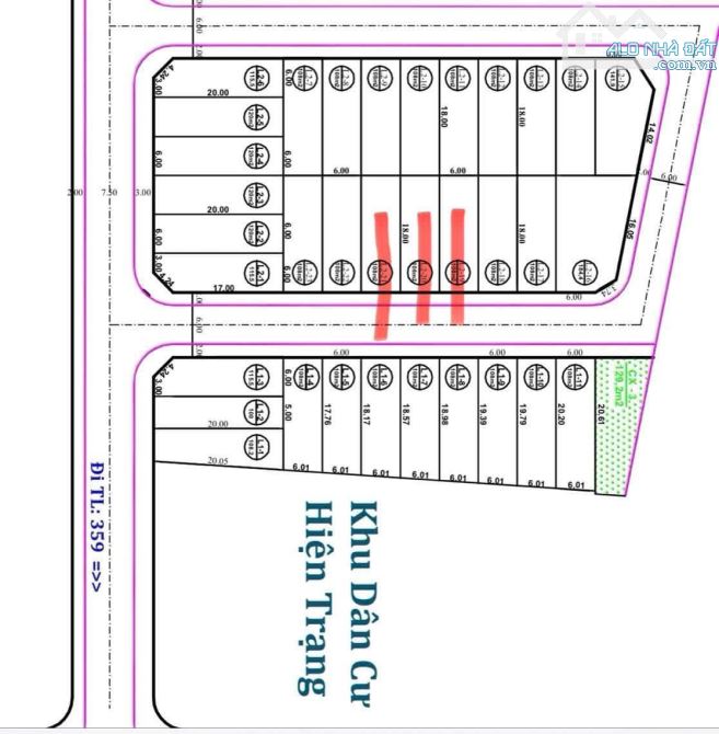 🔴Chào bán 3 lô khang dồi liền kề nhau Cơ ở hạ tầng đồng bộ đẹp Tại thuỷ nguyên hải phòng - 3