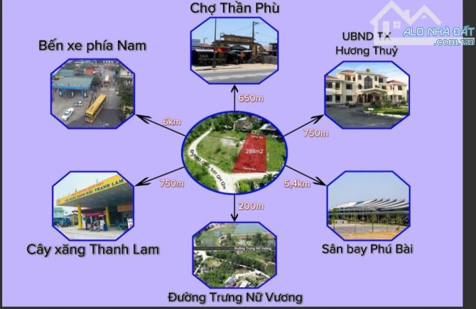 CẦN TIỀN BÁN RẺ ĐẤT MẶT TIỀN CHÂU SƠN, THỦY CHÂU GẦN ĐƯỜNG TRƯNG NỮ VƯƠNG - 3