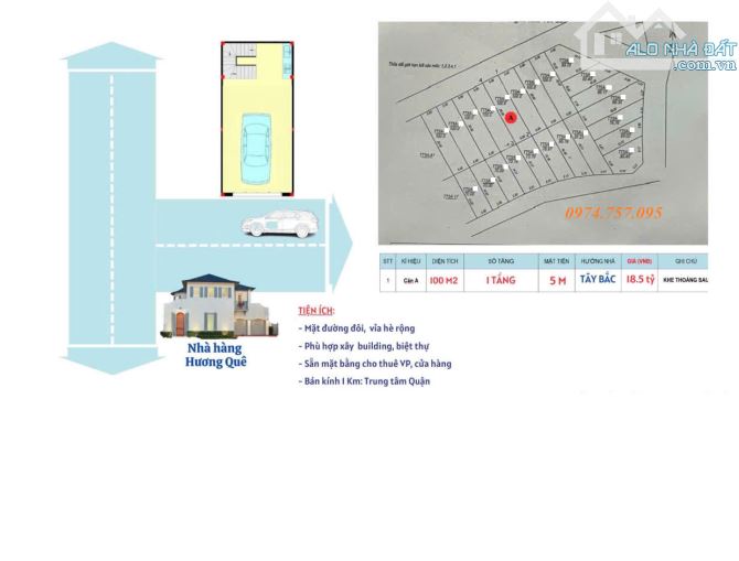 Bán nhà khu đấu giá Giang Biên, mặt đường đôi, 100m2, mặt tiền 5m, kinh doanh tốt, gần Vin - 3