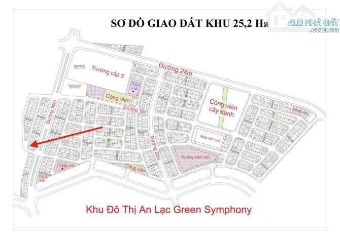 E bán đất dịch vụ khu 25ha, đường rộng kinh doanh 16m, DT 48m2, MT 4m đẹp không lỗi lầm - 4