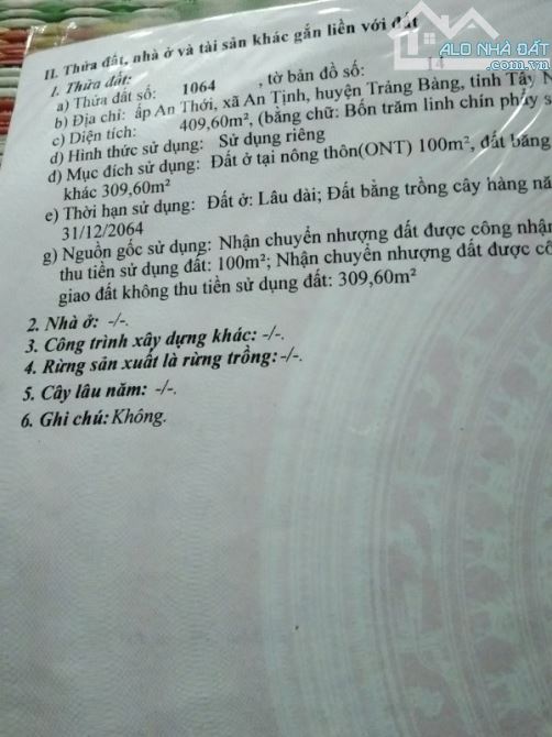 Chú bảy gửi bán căn nhà ngay trung tâm thị xã Trảng Bàng 680tr - 5