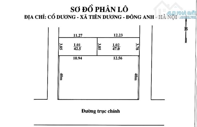 ✅PHÂN LÔ - HÀNG F0 - XEM LÀ CỌC - 47M2⚡️42M ĐẤT CỔ DƯƠNG - TIÊN DƯƠNG