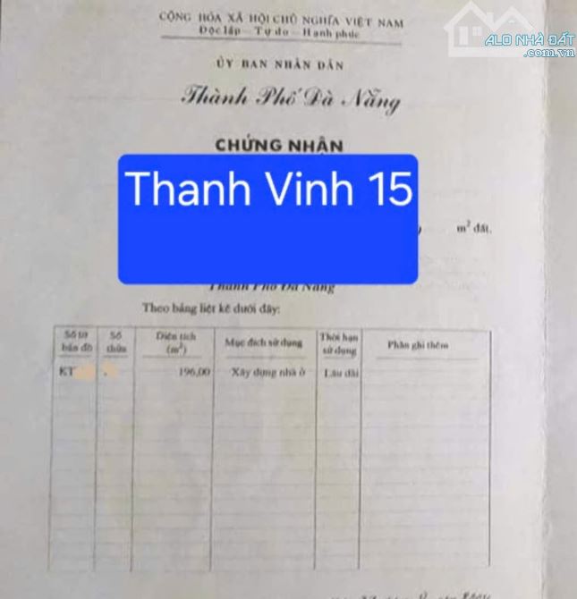 🔴💥Bán đất đường Thanh Vinh 15 - song song với đường Lê Công Kiều - 1