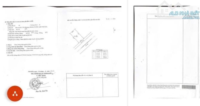 Bán 2 nền mặt tiền Nguyễn Văn Cừ (cồn Khương), phường Cái Khế , Q NK, TPCT - 1