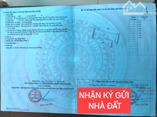 Bán đất ngay biển Dốc Lết, Bá Hà 2, Ninh Thủy, Ninh Hòa, Khánh Hòa. - 2