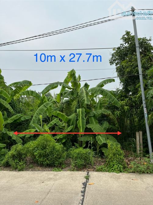 bán đất mặt tiền đường khu di tích giàn gừa, dtsd 300m, cách mặt tiền quốc lộ 61c - 250m - 2