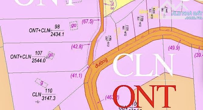 ✨ 766m2 (có 60m2 ONT) GÓC 2 MẶT TIỀN, đường BÊ TÔNG (QH: 12M), khu dân cư đông đúc - 239Tr - 5