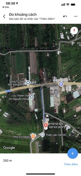bán đất mặt tiền đường khu di tích giàn gừa, dtsd 300m, cách mặt tiền quốc lộ 61c - 250m - 6