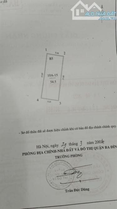 Bán nhà ngõ 103 phố Văn Cao, diện tích rộng, thoáng trước sau, gần phố, 55m2, 10.9 tỷ