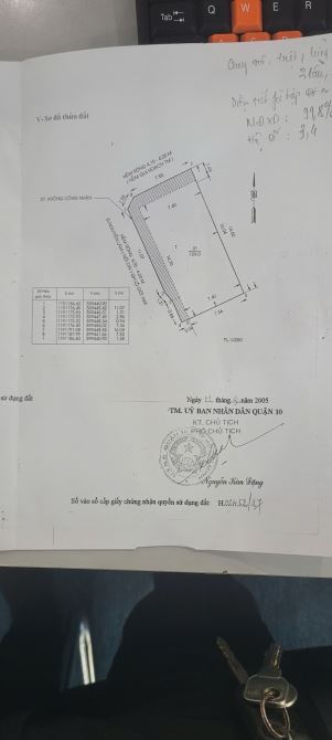 💥KHU 100 CX NGUYỄN TRI PHƯƠNG, P.14, Q.10 - 108M2 - C4 - 16.2 TỶ TL🏣 - 2