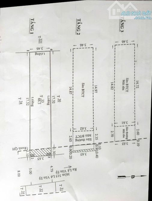 🍀☘️BÁN NHÀ  HẺM 5 M LÊ VĂN SỸ QUẬN 3 NHÀ 66M2 NHÀ TRỆT 2 LẦU GIÁ 12.9 TỶ - 2