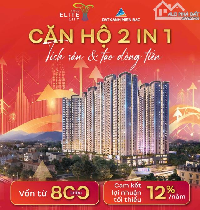 Bán Căn Hộ TECCO Elite Thái Nguyên Chỉ 22tr/m full Nội Thất - 4