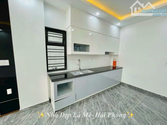 💎💎 nhà đẹp ngõ thoáng 3 tầng, miếu hai xã, dư hàng kênh, giá 2,48 tỷ, 43m2 - 4