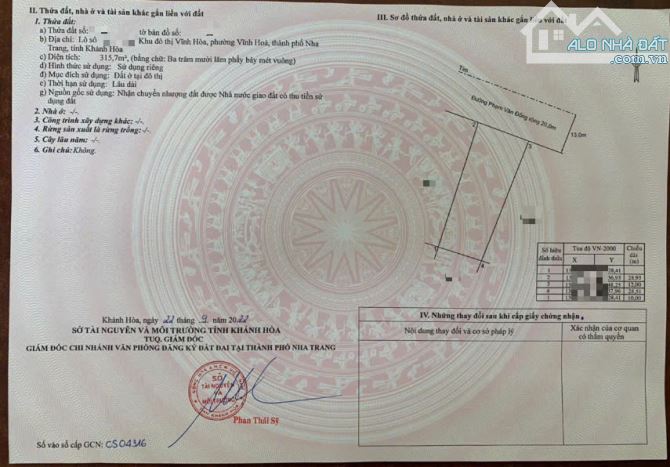 Bán 607m, ngang 22 m Đất hiếm đường Phạm Văn Đồng rộng 26m gần bến Du Thuyền,giáchỉ 75tr/m - 4