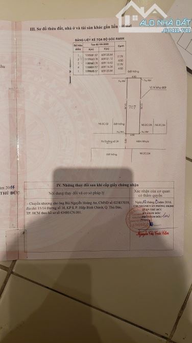 Bán đất phường Linh Đông ngay Kha Vạn Cân và Phạm Văn Đồng 80m2 ngang 4,5m - 4
