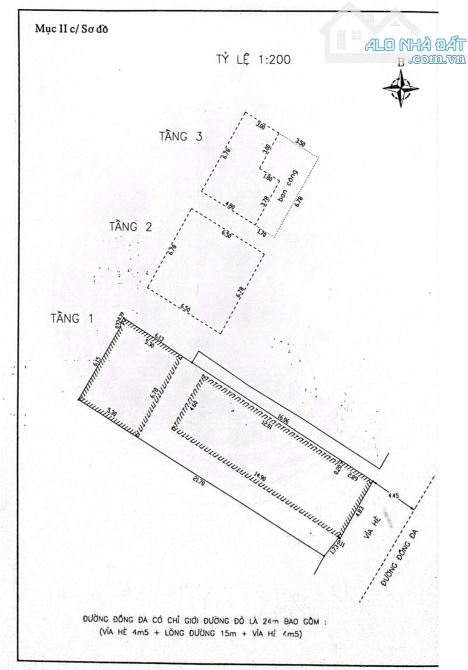 BÁN căn nhà mặt tiền đường ĐỐNG ĐA, Quận Hải Châu , Tp Đà Nẵng  ♦ Diện tích đất: 148m2 nga