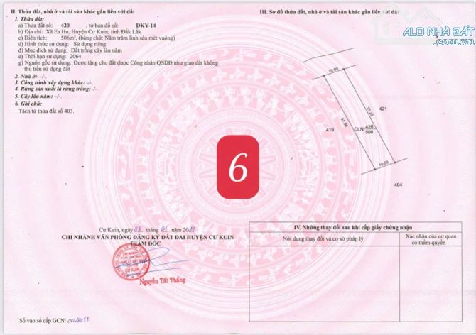 140#♥️♥️Ea Hu, Cư Kuin, Đăk Lăk♥️♥️  🔰🔰mặt tiền ngang 10m; diện tích từ 500m2, full hồng