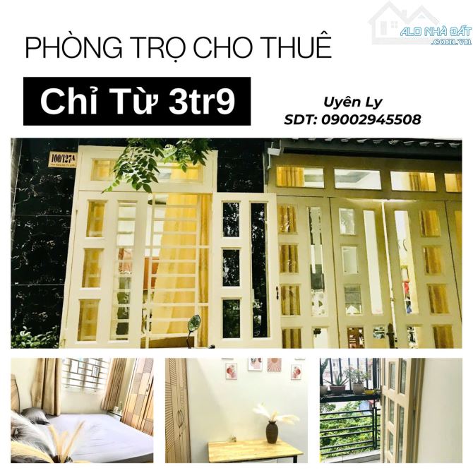 Trống 4 Phòng Tại 100/127 Đường Thích Quảng Đức, Phường 5, Phú Nhuận (Xe hơi vào được)