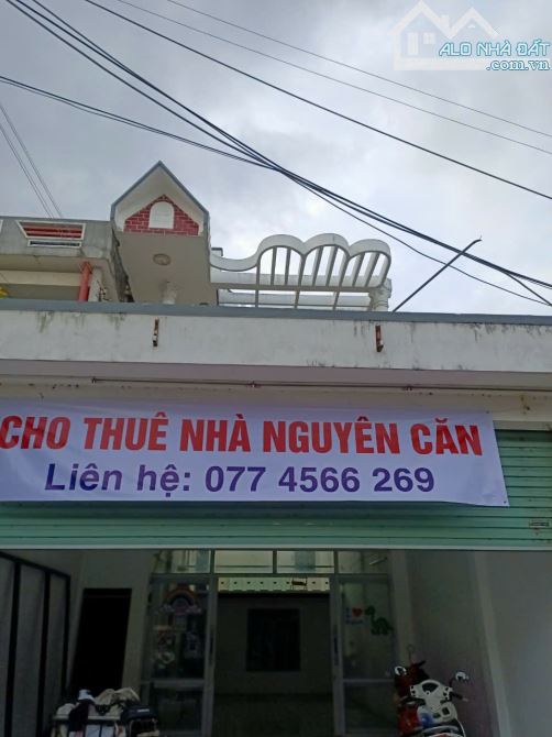 cho thuê nhà nguyên căn đường Ngô Gia Tự, Phường Phú Thạnh, TP Tuy Hoà.