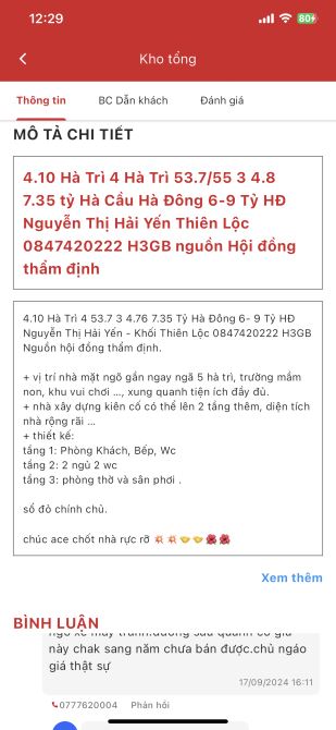 Bán Nhà Hà Trì nhà phân lô cách phố 15m, 2 thoáng 79m giá 8,x Tỷ!(X Tiểu học) - 1