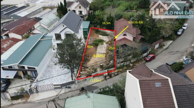 ☆☆☆ BÁN LÔ ĐẤT MẶT TIỀN ĐƯỜNG CHÍNH TÔ HIỆU- PHƯỜNG 7- ĐÀ LẠT ☆☆☆ - 1
