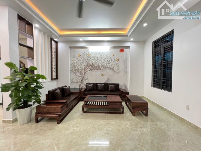 Bán nhà 3 tầng Đặng Cương, An Dương, 52m2 ngang 6m, thiết kế đẹp, oto đỗ cửa ngày đêm - 1