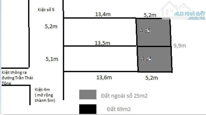 HAI LÔ ĐẤT KIỆT QUẢNG TẾ ĐƯỜNG Ô TÔ GIÁ 2.2xx TỶ- LH HẢI YẾN - 2