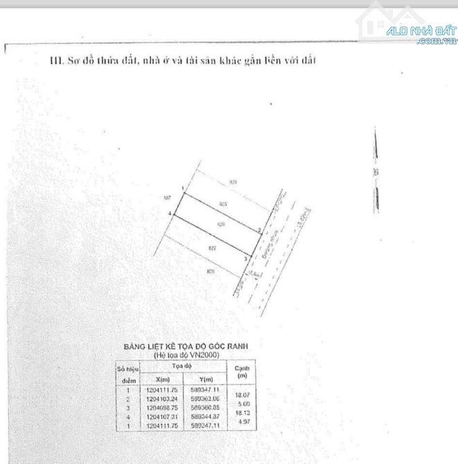 CHỦ KẸT VỐN GỬI BÁN 90m2 GẦN CHỢ BÀ ĐIỂM GIÁ 1T650 - 3