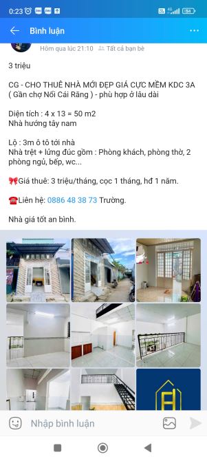 Nhà 2 phòng giá cực tốt gần chợ nổi Cái Răng - 7