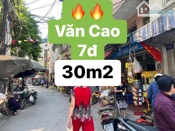 Bán nhà Văn Cao, diện tích 30m2 - 5T, giá 7đ tại KV Ba Đình.  🔥HÀNG HIẾM VĂN CAO,KHU VỰC