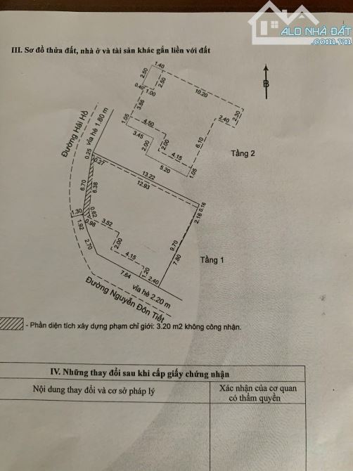 Bán Nhà Mặt Tiền Đường Hải Hồ Sát Chợ Đống Đa