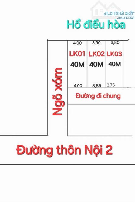 Đất đẹp miễn chê, chỉ có mê luôn khi đi xem đất tại thôn Nội 2, xã Đức Thượng.