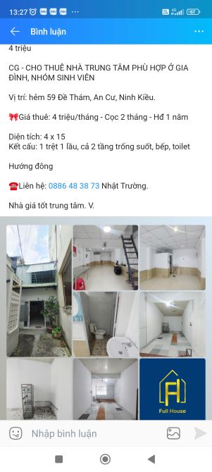 Nhà giá tốt trung tâm ở đông người thoải mái - 1