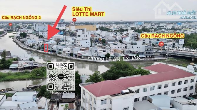 BÁN NHÀ MINI 2 TẦNG KIÊN CỐ, MẶT TIỀN BỜ KÈ ĐƯỜNG LÊ ANH XUÂN - VIEW SÔNG Chill THOÁNG MÁT - 1