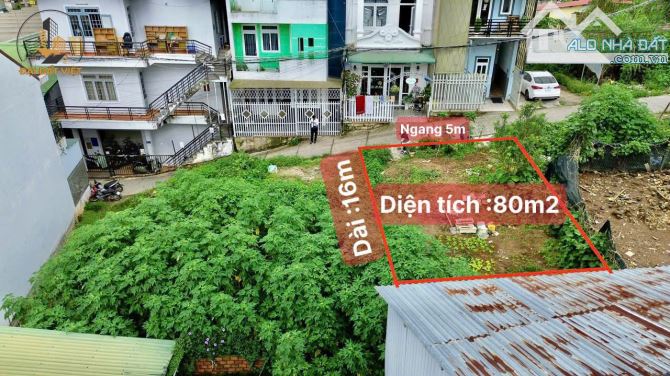 BÁN LÔ ĐẤT XÂY DỰNG HẺM TRẦN KHÁNH DƯ P.8 ĐÀ LẠT - 2