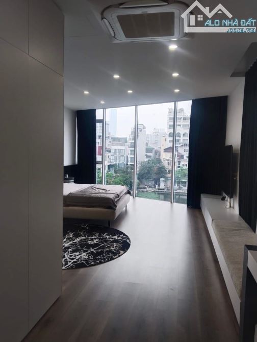 Bán nhà mặt hồ Đầm Tròn ngõ 135 Đội Cấn, Ba Đình DT 51,5m2, 8 tầng, giá 32 tỷ - 3