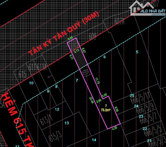 BÁN GẤP CĂN NHÀ MẶT TIỀN TÂN KỲ TÂN QUÝ -100M CHỈ 7.3 TỶ ,SHR - 3